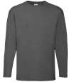 SS19M 61038 Valueweight Long Sleeve T-Shirt Light Graphite colour image